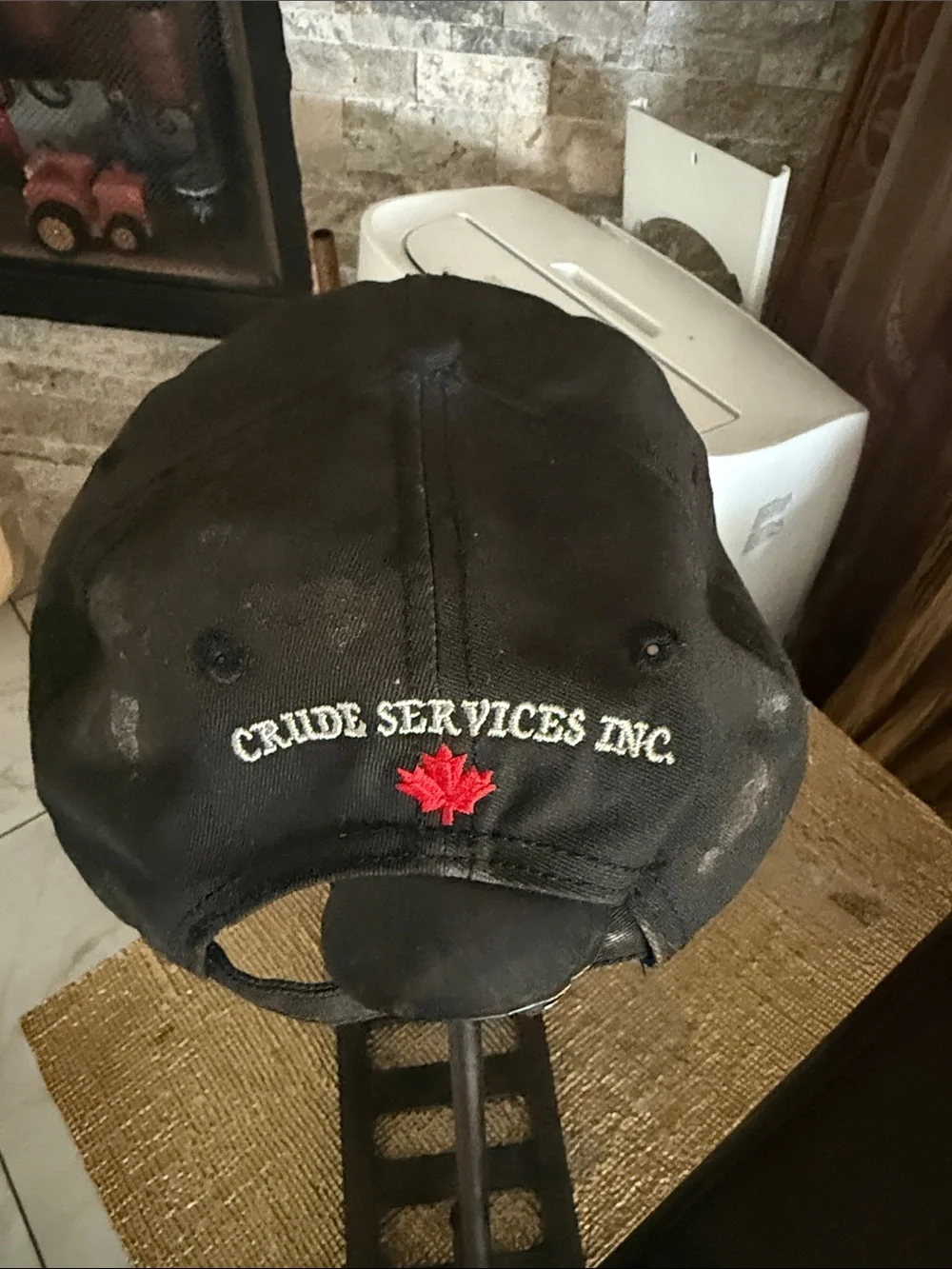 CSI Embroidered Black Baseball Cap